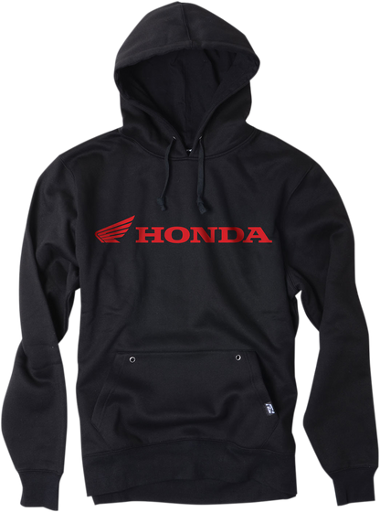 FACTORY EFFEX Honda Horizontal Pullover Hoodie - Black - Large 15-88372