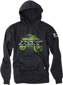 FACTORY EFFEX Youth Kawasaki Hoodie - Black - XL 19-83126
