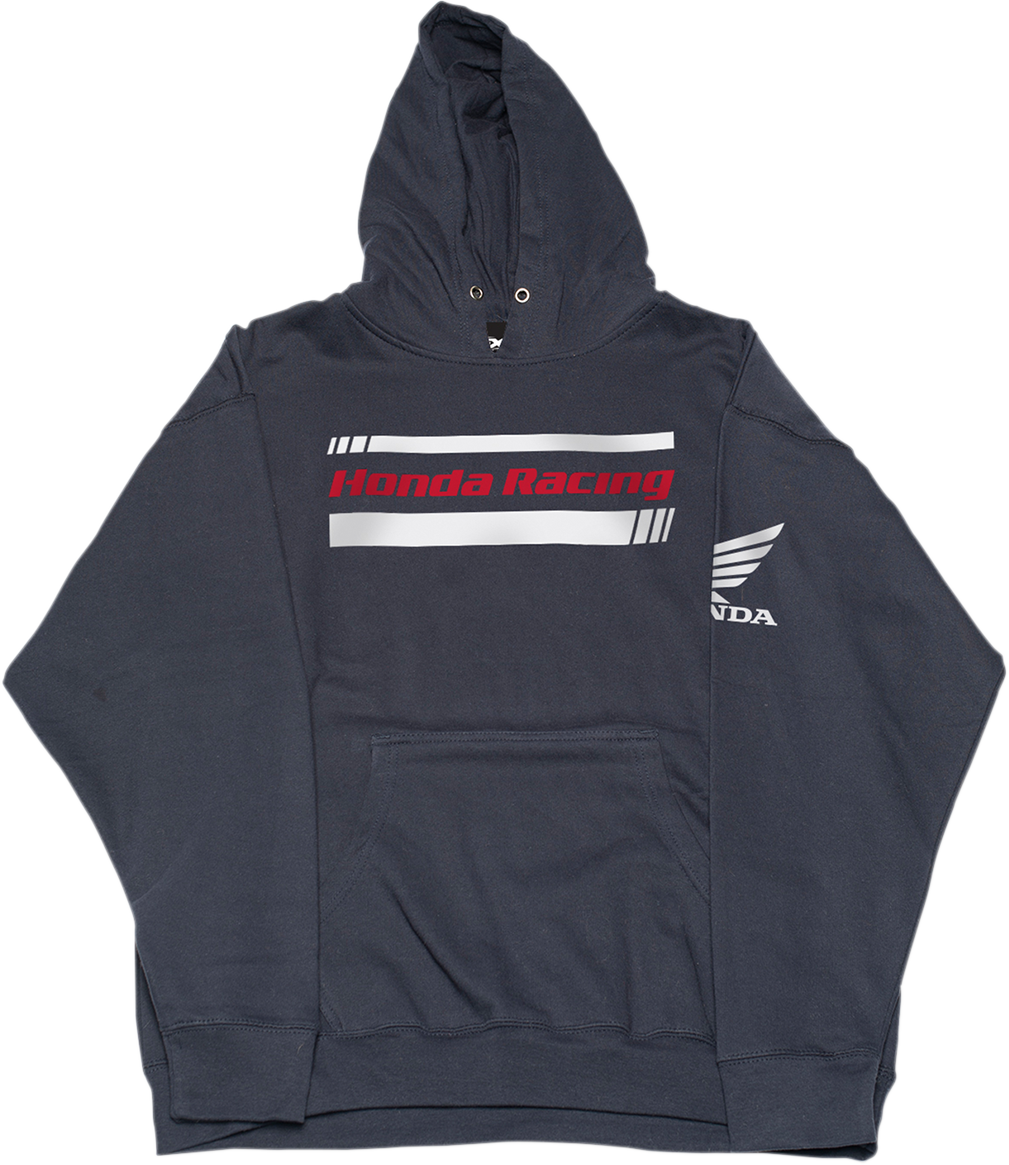 FACTORY EFFEX Youth Honda Racing Stripes Hoodie - Navy - XL 22-88346