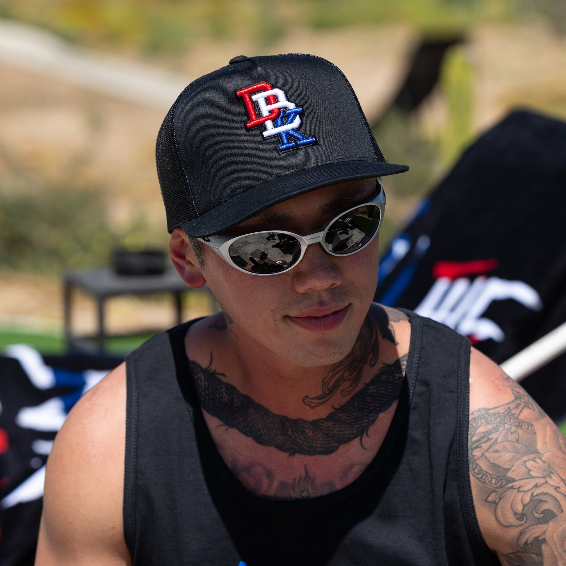Dropout Usa 2fifty Black Trucker Hat