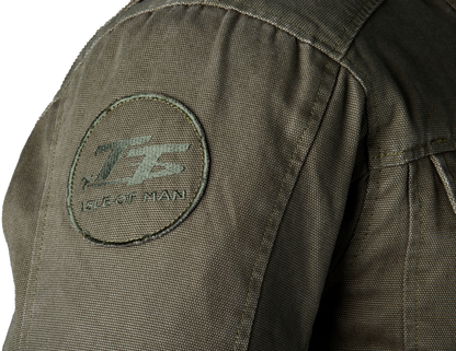 Iom Tt Crosby 2 Ce Jacket Olive Textile Sm