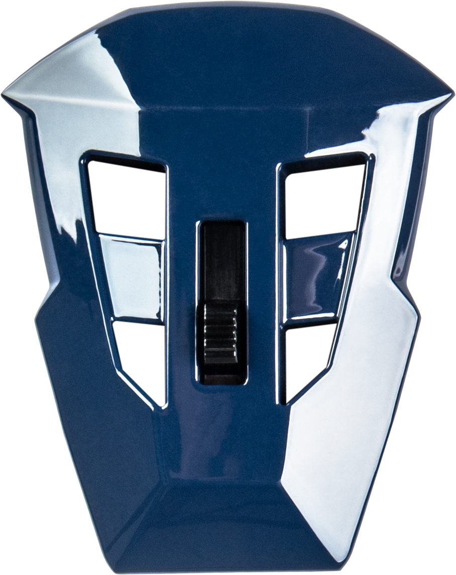 Md 74 Mouth Vent W/Screws Blue/Pink/Purple