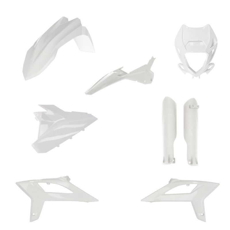 Acerbis 20-22 Beta RR/RC Full Plastic Kit - Original 20 - White