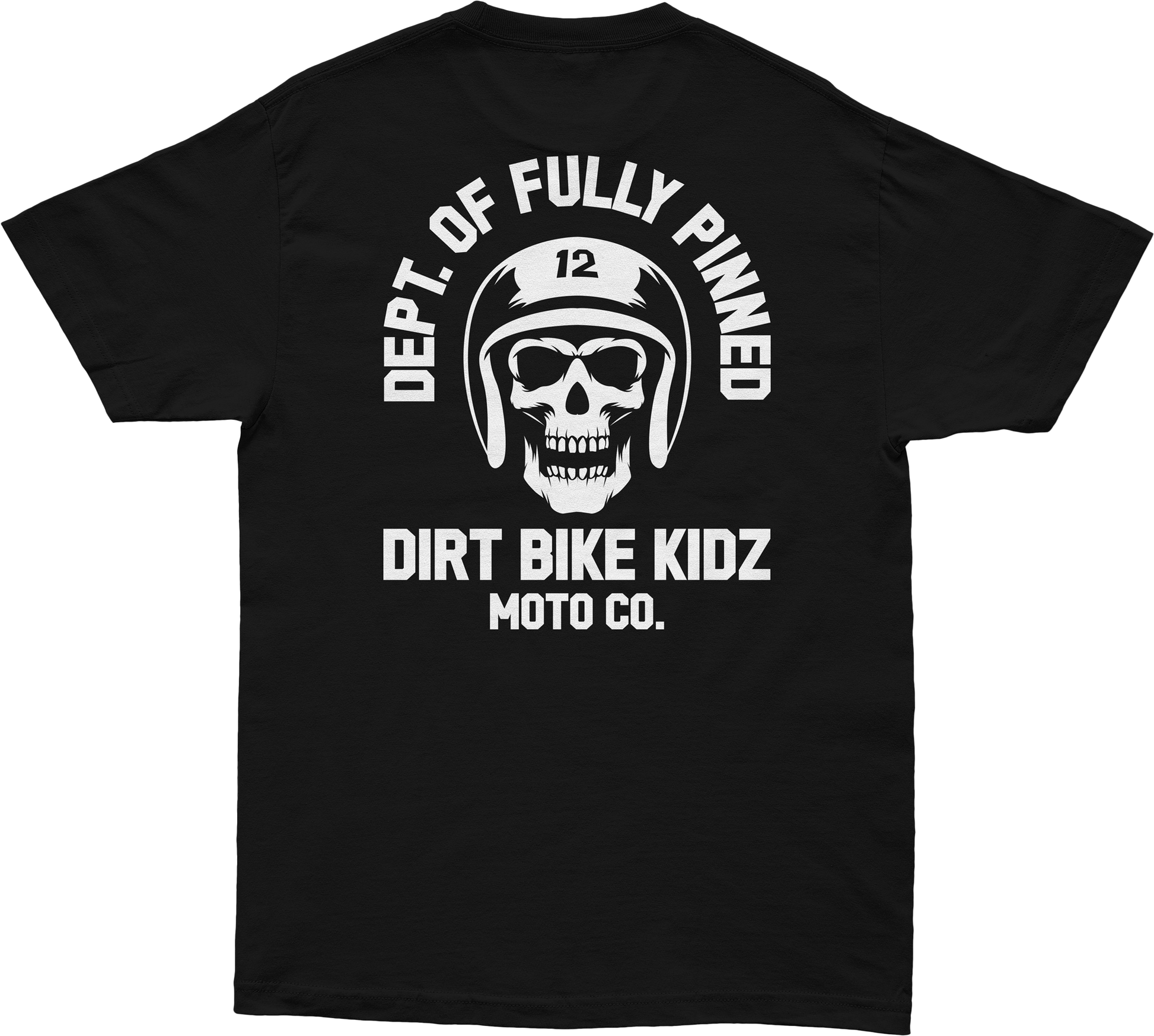 Fully Pinned Youth Tee Black Ys