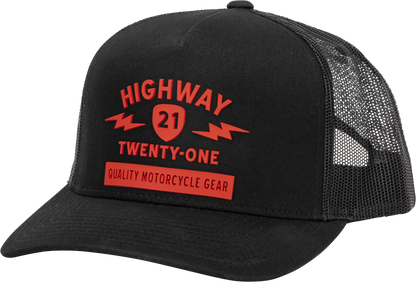 Spark Hat Black/Red