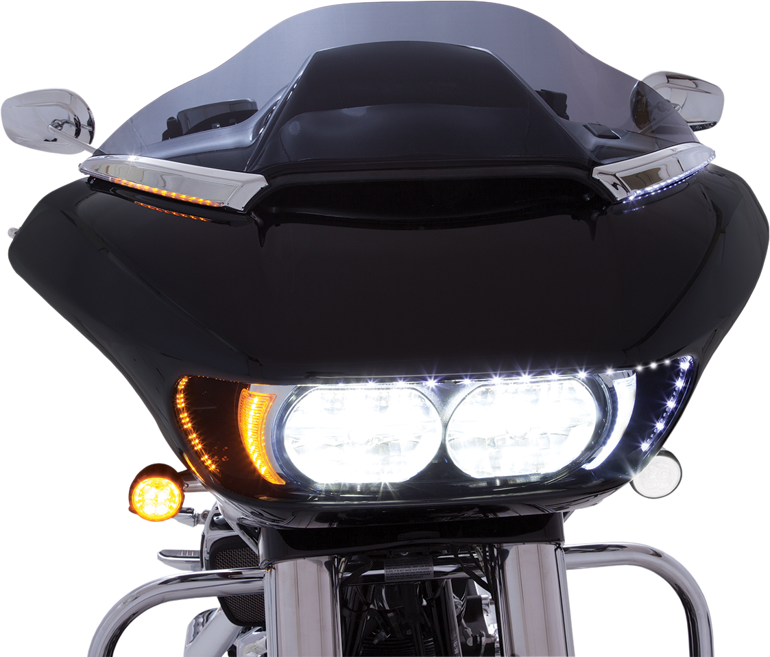 CIRO LED Windshield Trim - Chrome - FLTR 11050