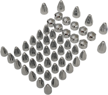 CIRO Caps - Engine/Bolt/Cover - Fluted/Spike - Chrome - M8 70023