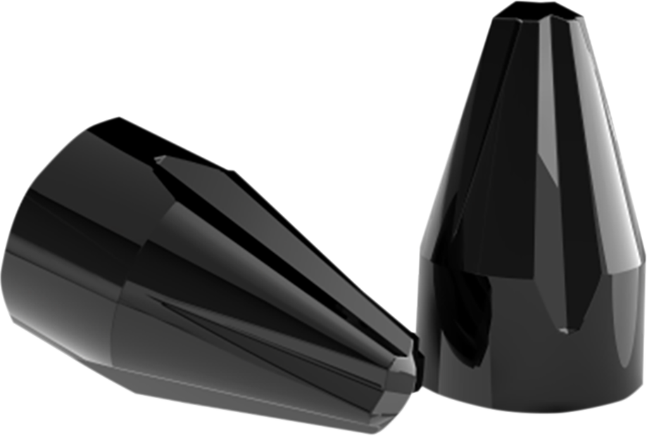 CIRO Caps - Engine/Bolt/Cover - Fluted/Spike - Black - M8 70024