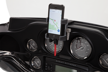 CIRO Phone Holder w/Charger - Fairing Mount - FLH 50217