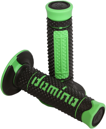 DOMINO Diamonte Grips - Dual Compound - Black/Green A26041C4440A7-0