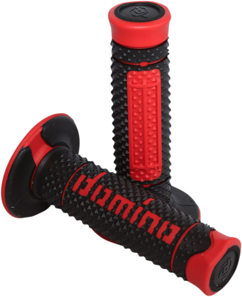 DOMINO Diamonte Grips - Dual Compound - Black/Red A26041C4240A7-0