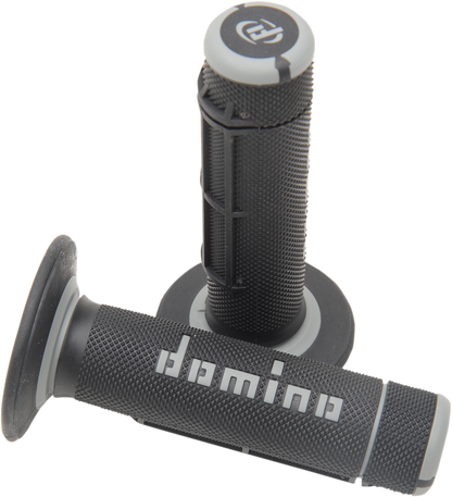 DOMINO Dually Grips - Half Waffle - Black/Gray A02041C7170A7-1
