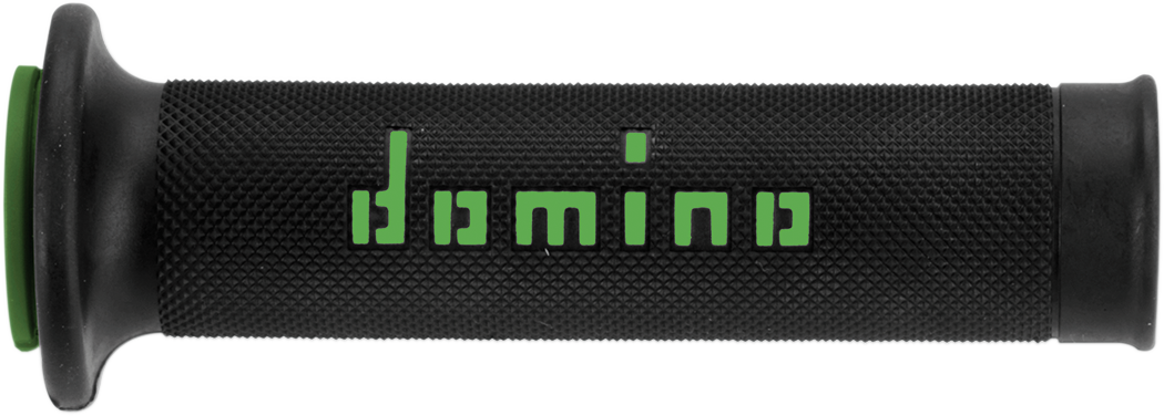 DOMINO MotoGP Grips - Dual-Compound - Black/Green A01041C4440B7-0