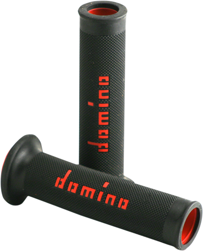 DOMINO MotoGP Grips - Dual-Compound - Black/Red A01041C4240B7-0