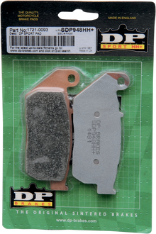 DP BRAKES Sintered Metal Brake Pads - Sportster SDP948HH