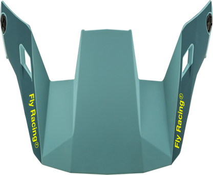 Youth Rayce Helmet Visor Matte Blue Stone/Hi Vis Ys Yl