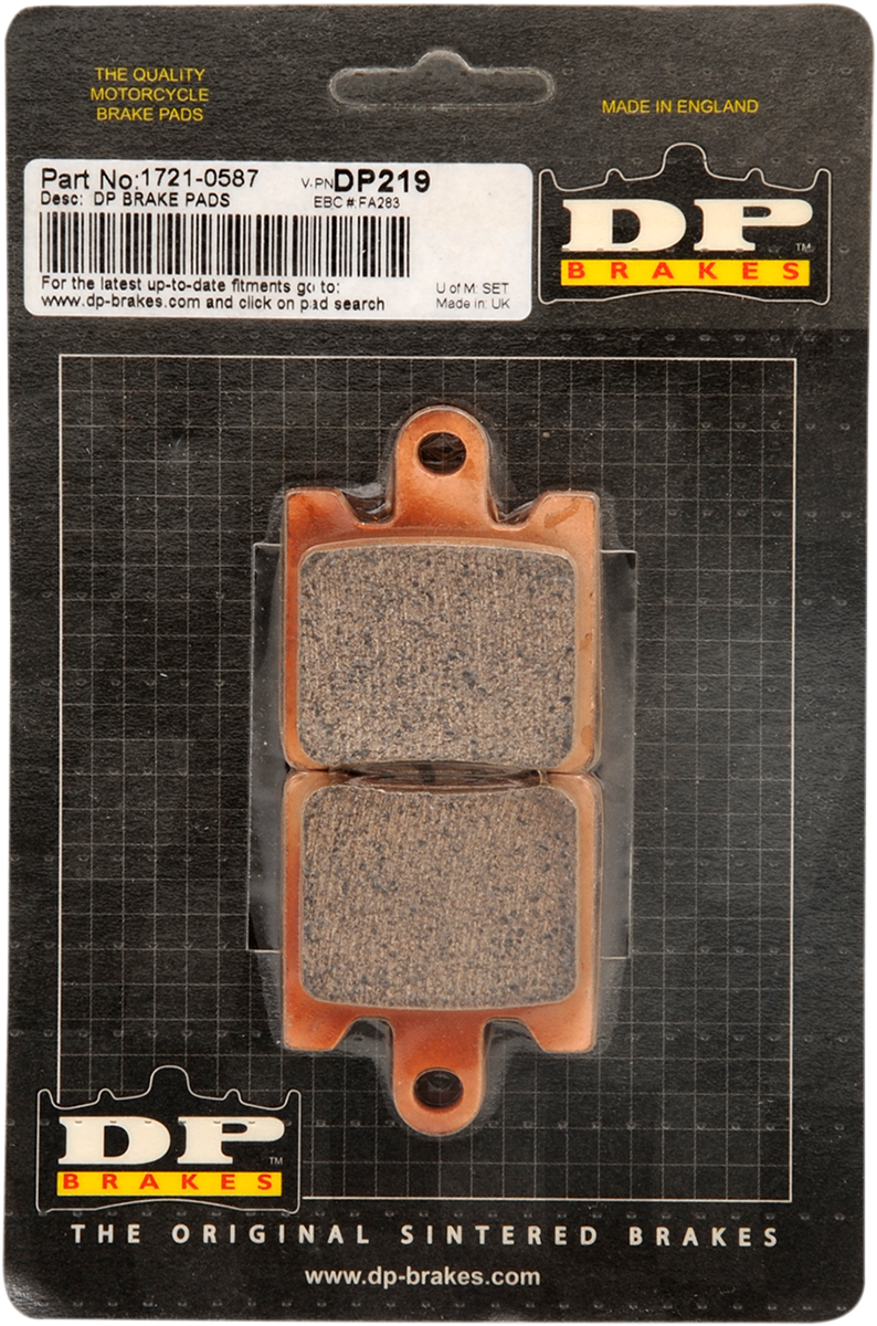 DP BRAKES Standard Brake Pads - SYM DP219