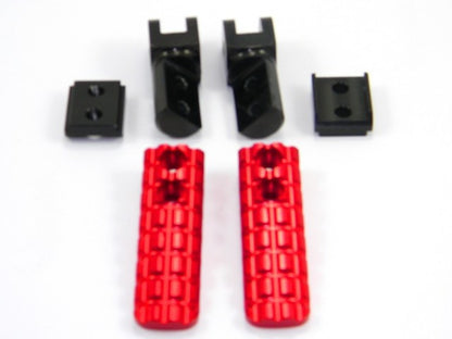 DBK Special Parts (Ducabike) Adjustable Rider 'Solid' Footpegs for Ducati Hypermotard 939 & Scrambler Desert Sled