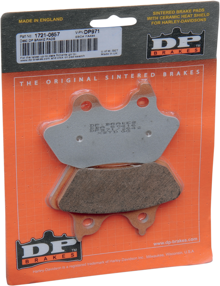 DP BRAKES Sintered Brake Pads DP971