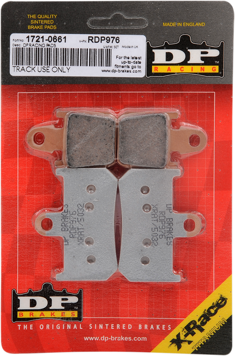 DP BRAKES RDP Racing Brake Pads - Yamaha RDP976
