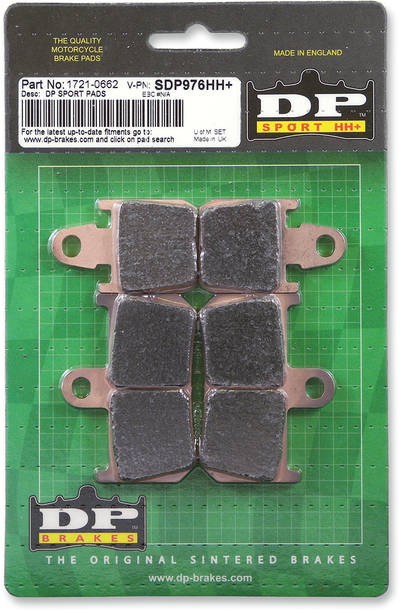 DP BRAKES Sintered Brake Pads - Yamaha SDP976