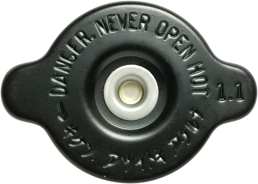 K&S TECHNOLOGIES Standard-Pressure Radiator Cap - Black - 16 PSI 58-1001BK