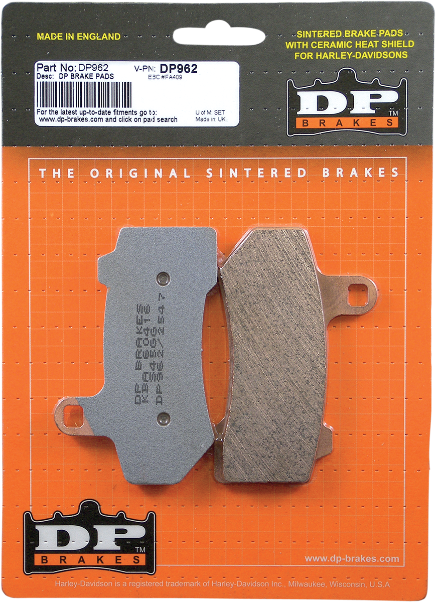 DP BRAKES Sintered Brake Pads DP962