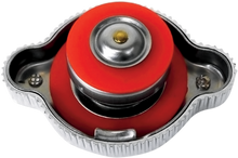 K&S TECHNOLOGIES High Pressure Radiator Cap - Black - Black Seal - 23 PSI 58-1016BK