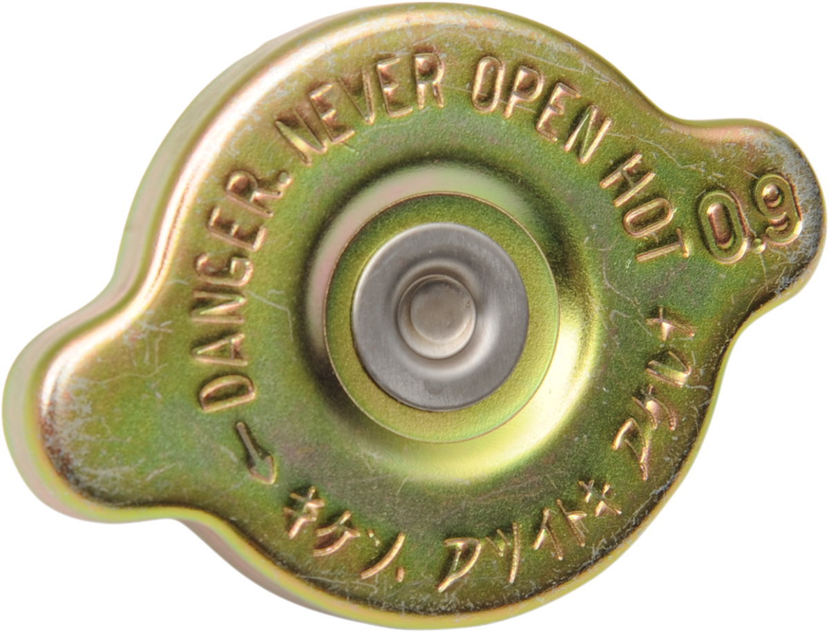 K&S TECHNOLOGIES Low-Pressure Radiator Cap - Gold - 13 PSI 58-1009