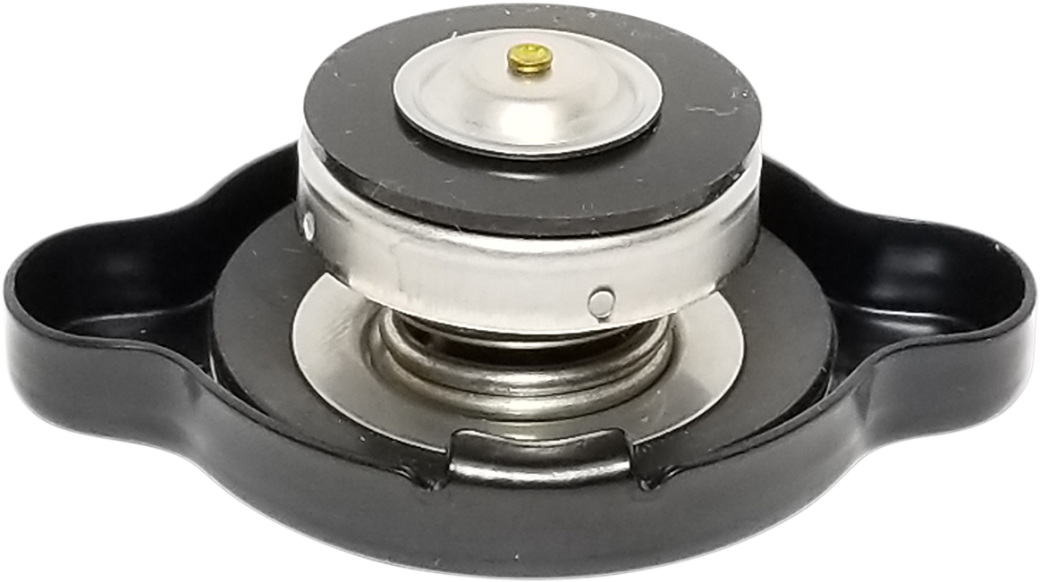 K&S TECHNOLOGIES High Pressure Radiator Cap - Black - Black Seal - 30 PSI 58-1021BK