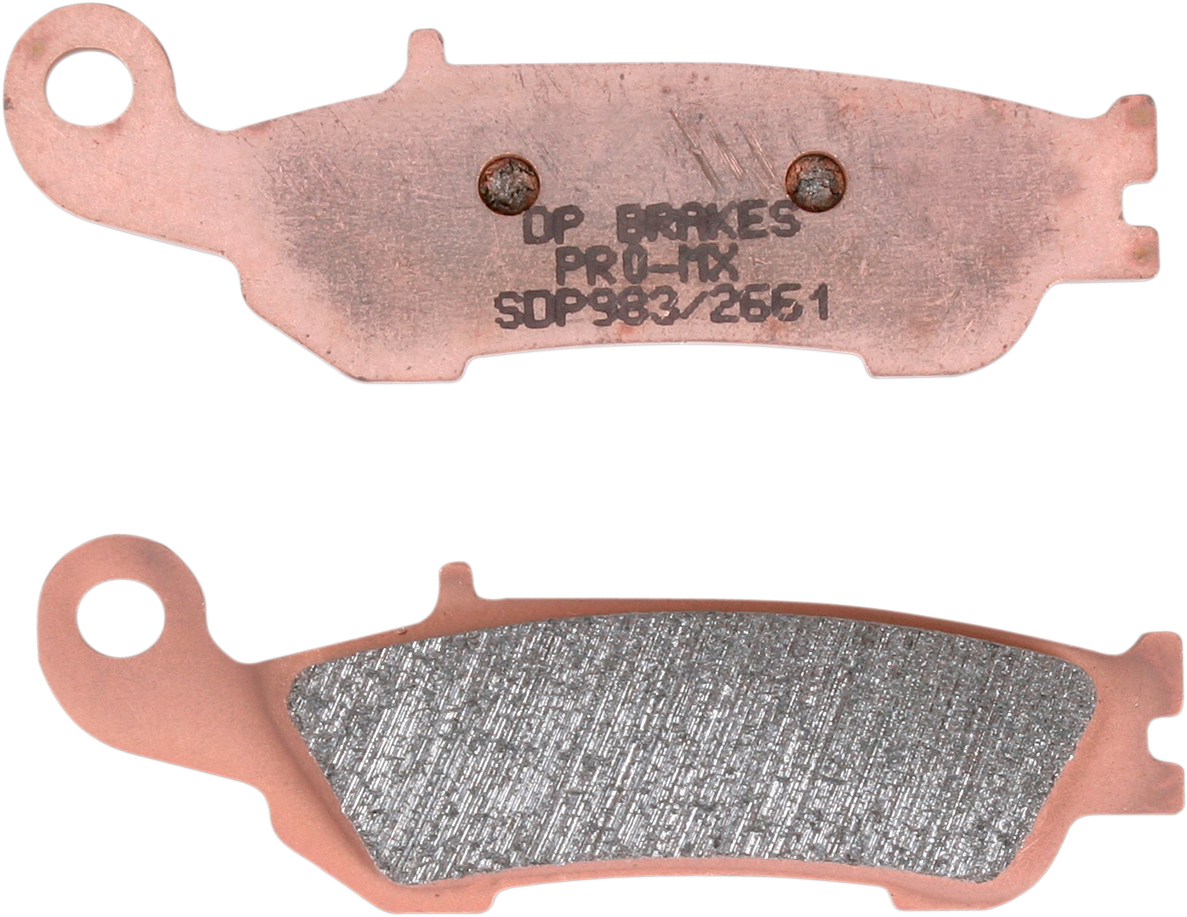 DP BRAKES Pro MX Sintered Brake Pads SDP983