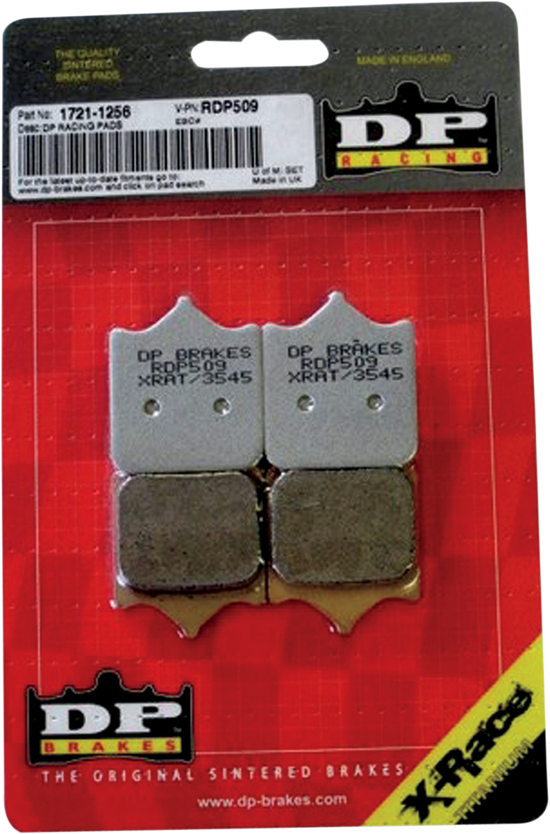 DP BRAKES RDP Racing Brake Pads - BMW/Triumph RDP509