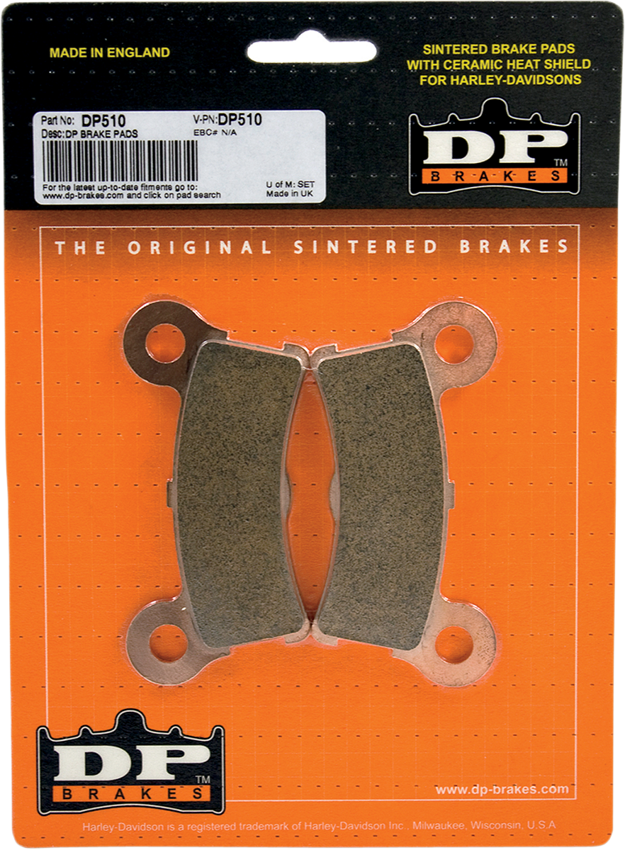 DP BRAKES Sintered Brake Pads DP510