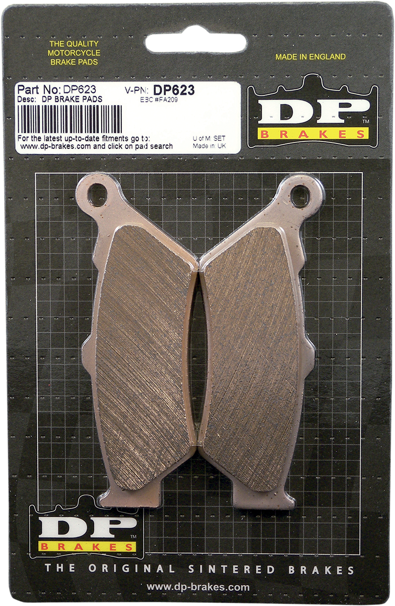 DP BRAKES Standard Brake Pads - Benelli/Honda DP524