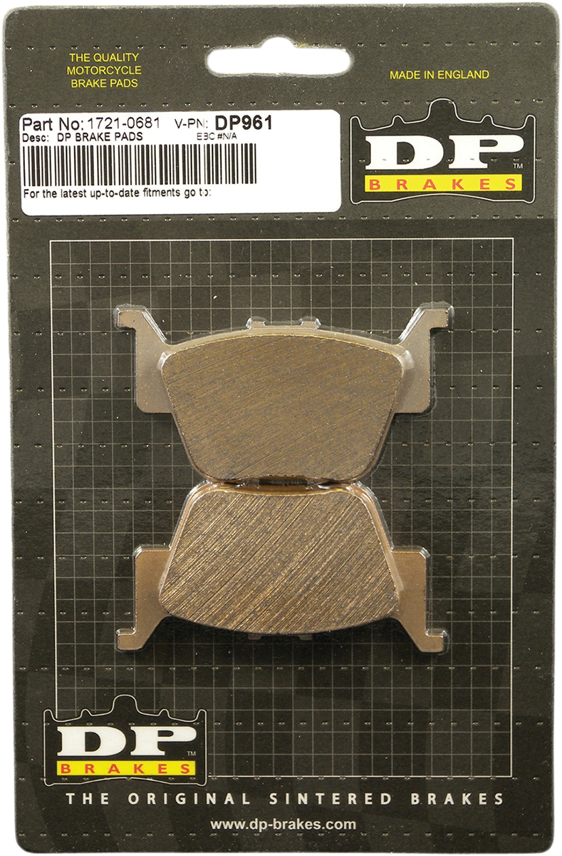 DP BRAKES Standard Brake Pads - Ranger DP526
