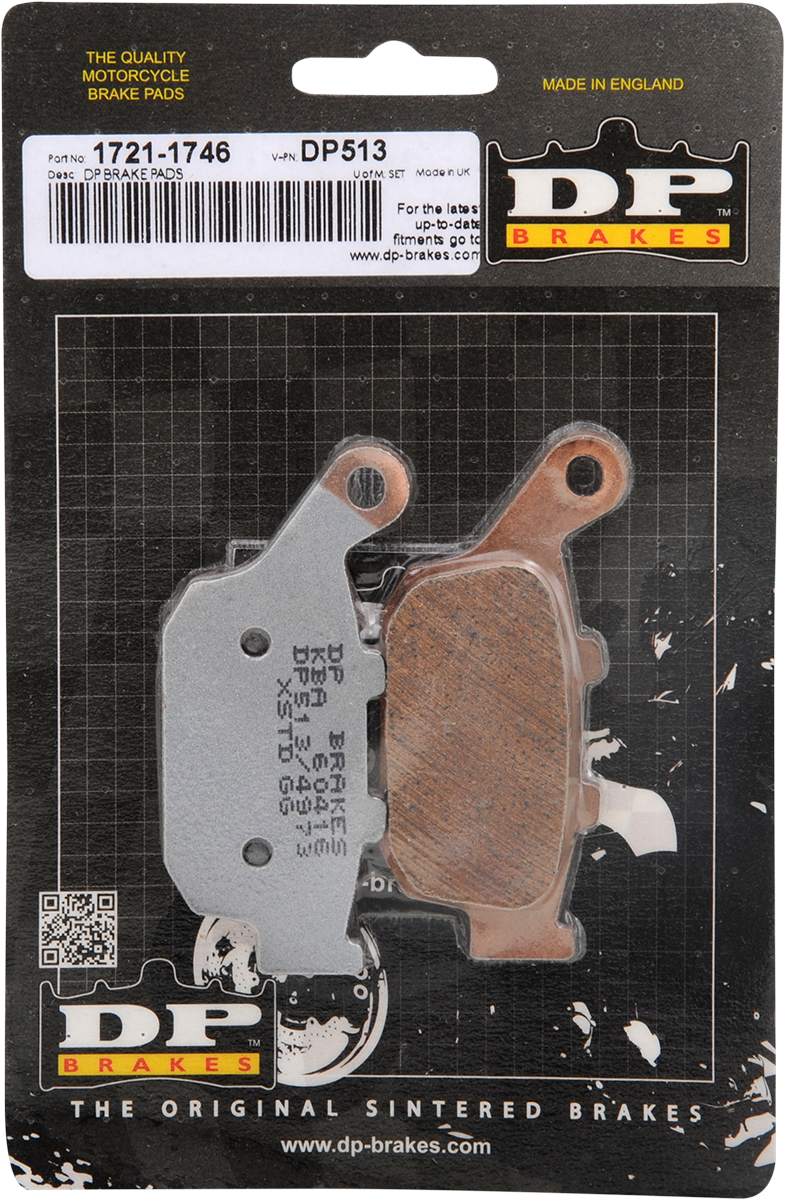 DP BRAKES Standard Brake Pads - Honda/Suzuki DP513
