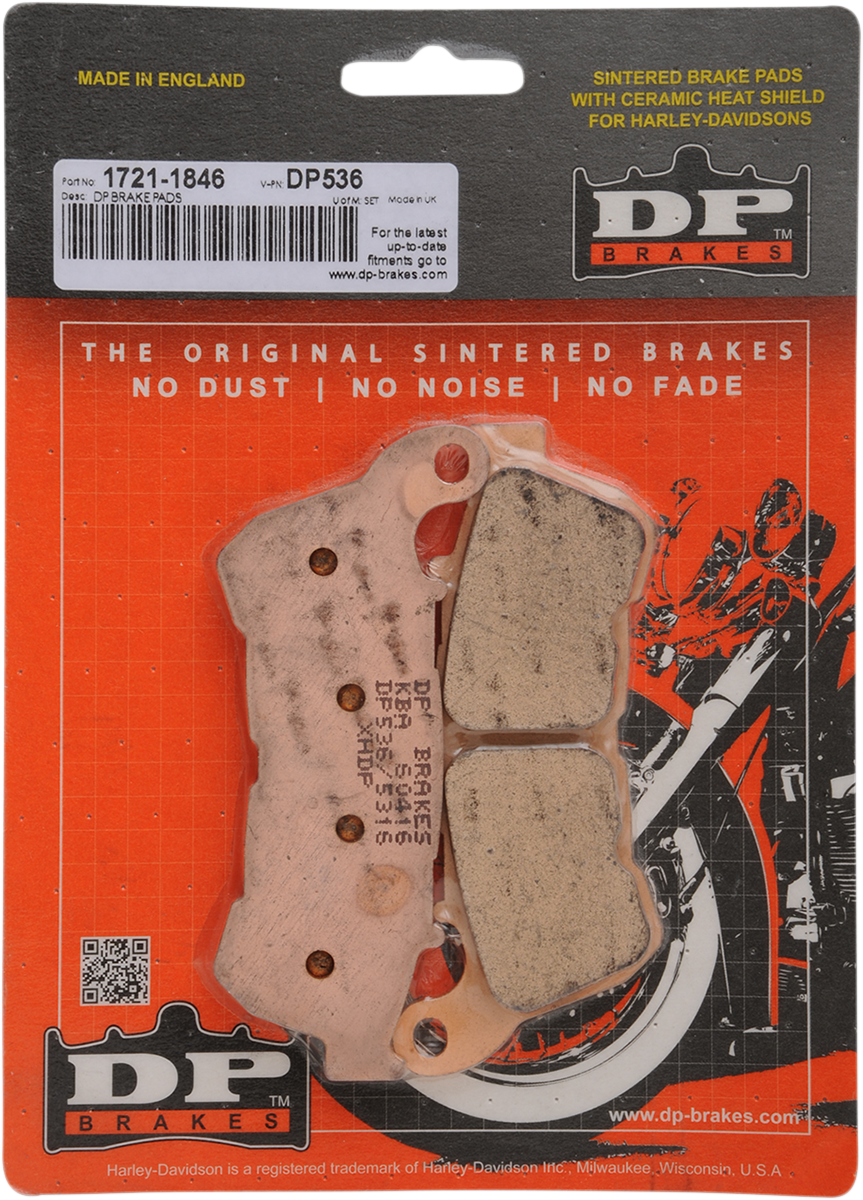 DP BRAKES Sintered Brake Pads DP536