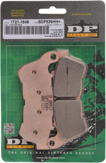 DP BRAKES Sintered Metal Brake Pads - Sportster SDP536HH