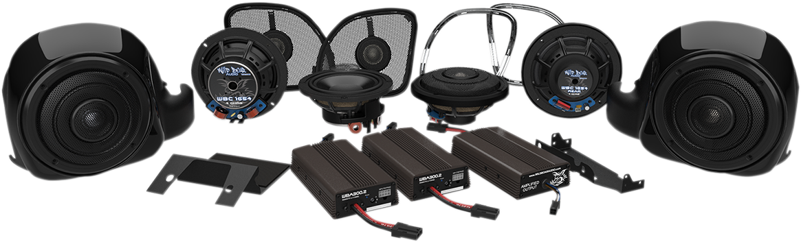 WILD BOAR AUDIO Amplifier/Speaker Kit - 900 W WBA WHOLE HOG RG