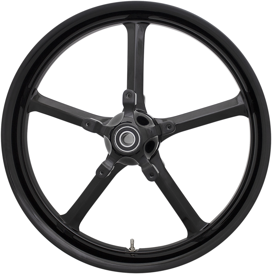 COASTAL MOTO Wheel - Rockstar - Front - Dual Disc/without ABS - Black - 21x3.25 - FL 1502-ROC-213-B