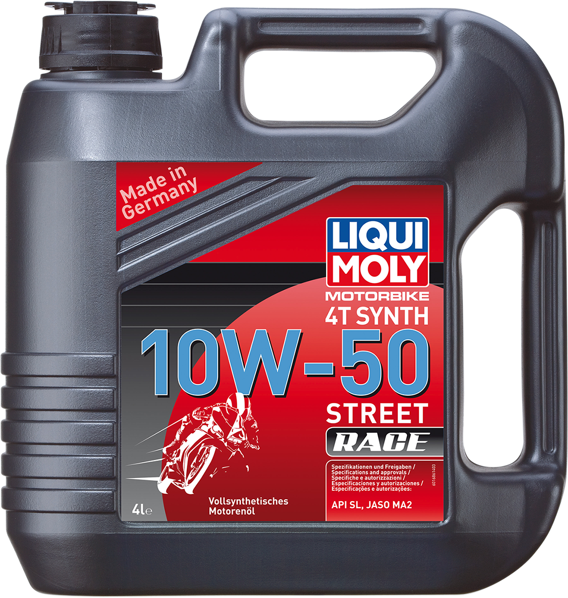 LIQUI MOLY Street Race Synthetic 4T Oil - 10W-50 - 205L 1569