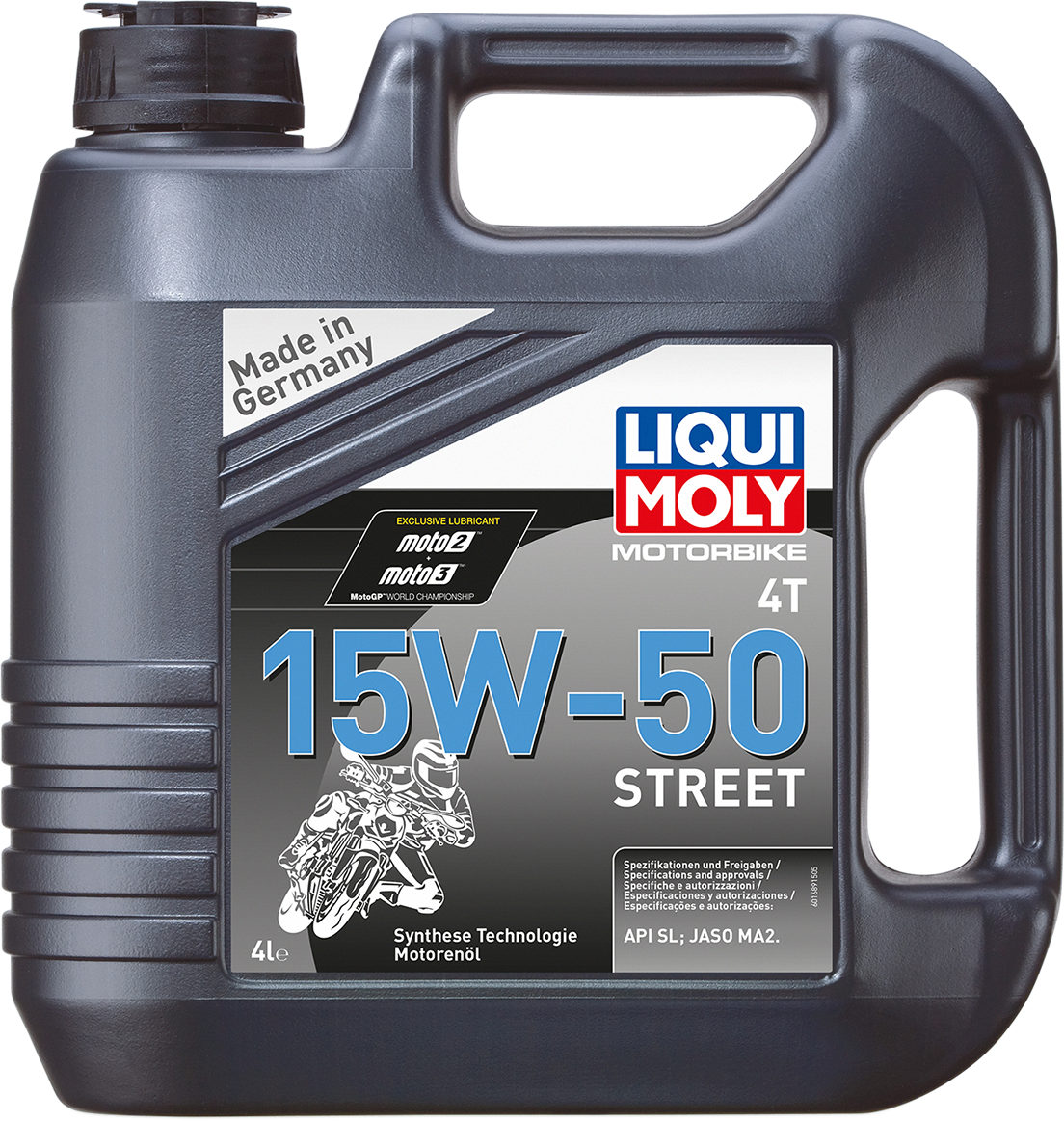 LIQUI MOLY Street 4T Oil - 15W-50 - 205 liter 22062