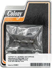 Tappet Oil Screen/Spring Big Twin 70 99