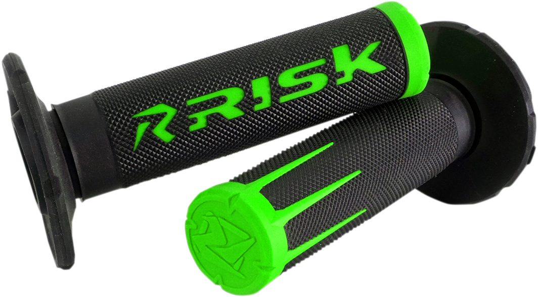 RISK RACING Grips - Fusion 2.0 - Green 00286