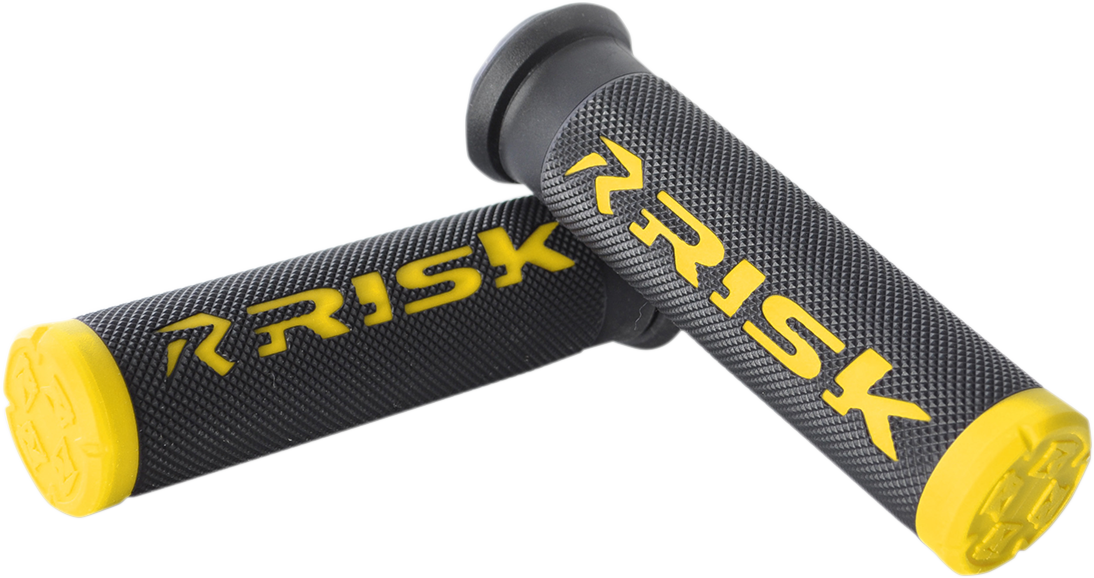 RISK RACING Grips - Fusion 2.0 - ATV - Yellow 00293