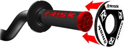 RISK RACING Grip Donuts 00110