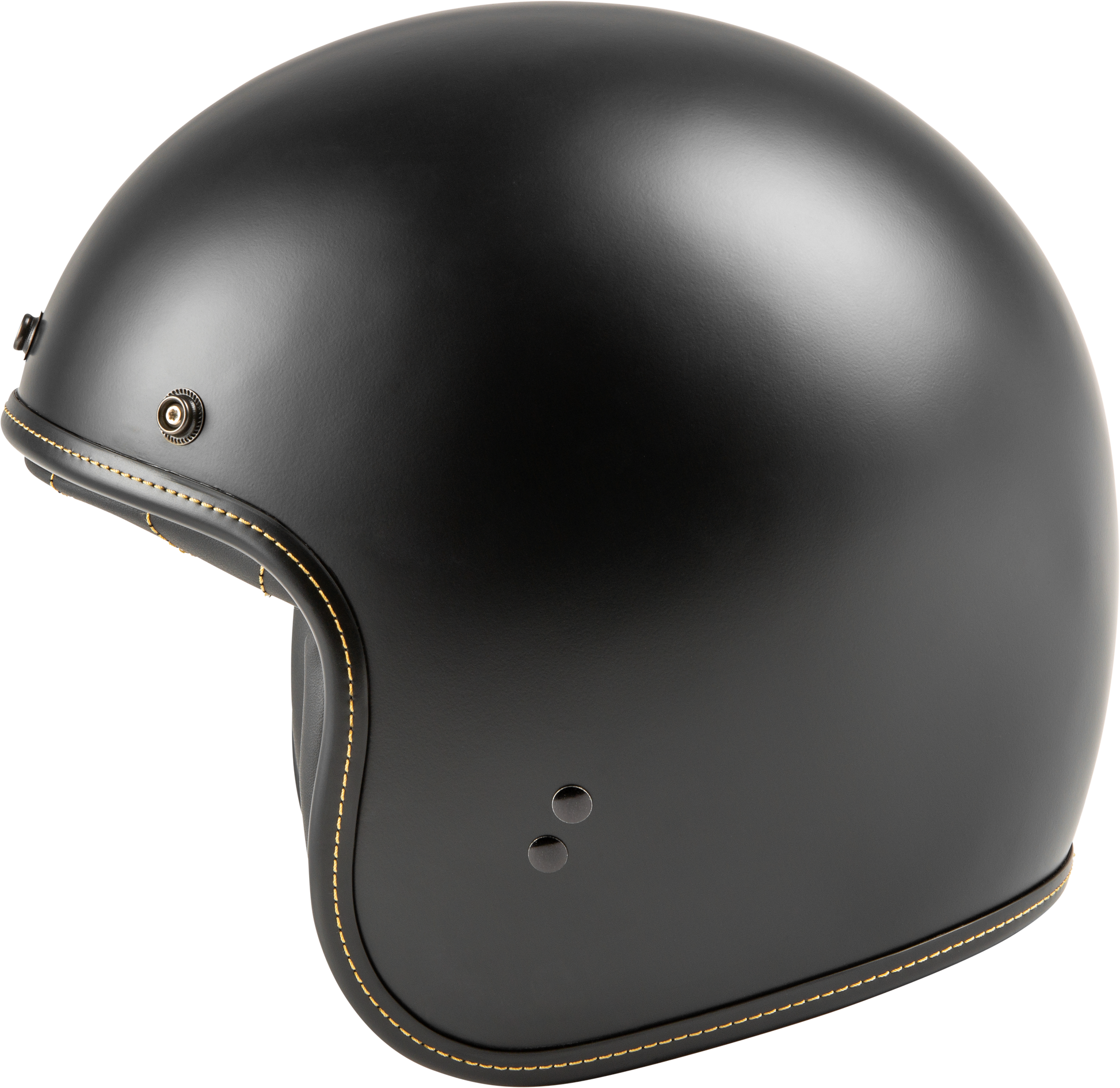 .38 Retro Helmet Matte Black Xl