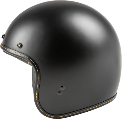 .38 Retro Helmet Matte Black Sm