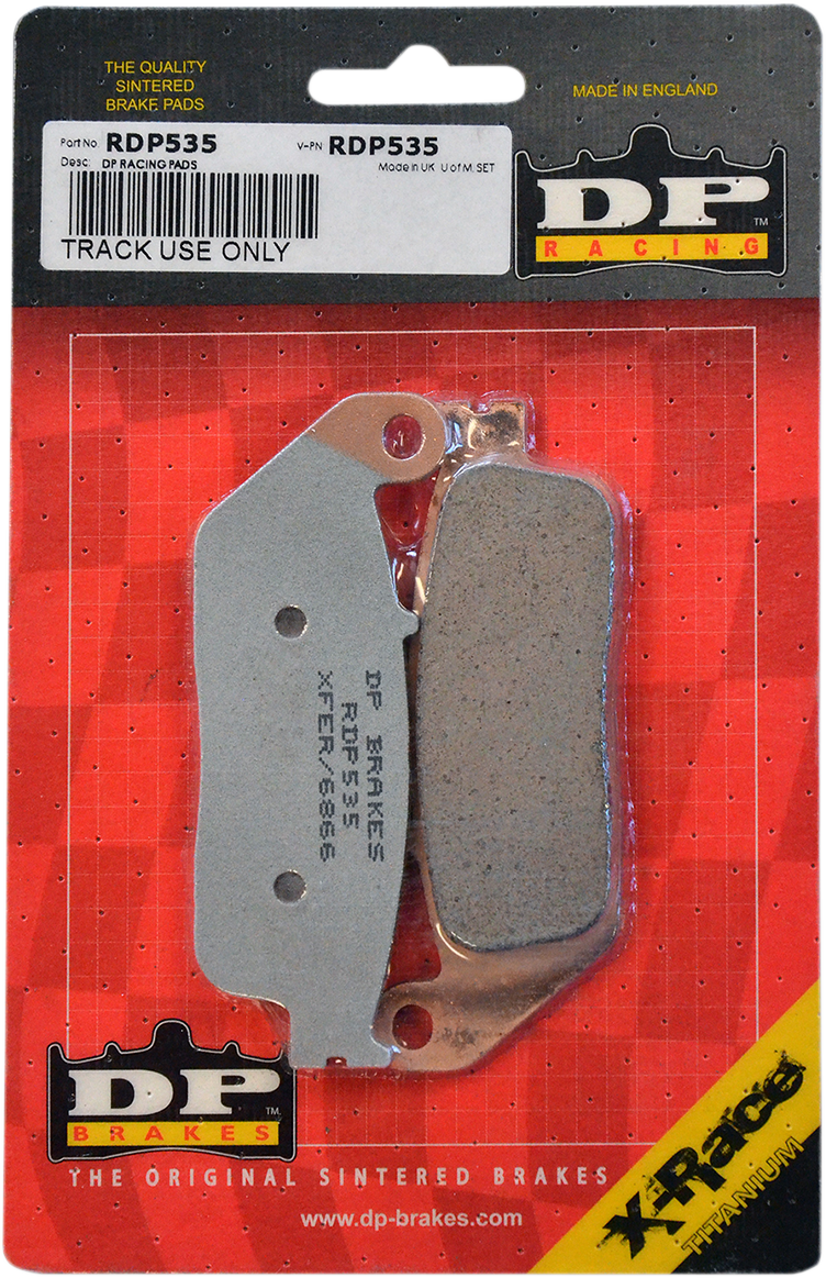 DP BRAKES RDP Racing Brake Pads - Honda RDP535