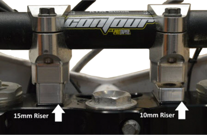 Handle Bar Risers Ktm/Hus Rectangle